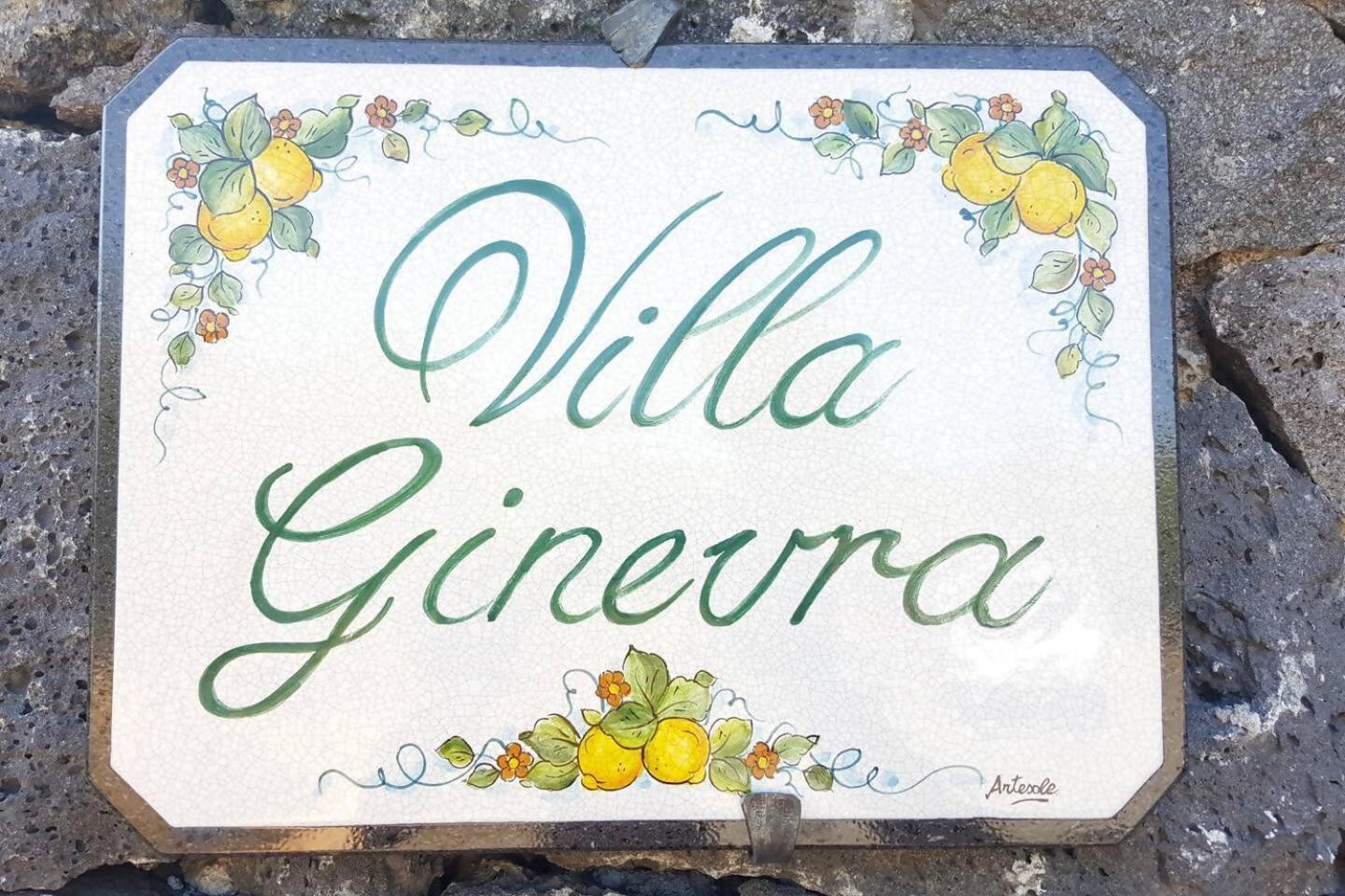 Villa Ginevra Santa Venerina Exterior photo